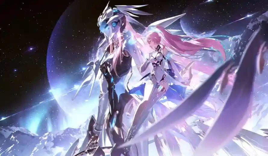 4k星空壁纸 - 机甲 - 科幻 - 行星「哲风壁纸」