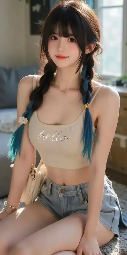 4k室内壁纸 - 居家 - 甜妹 - 美女「哲风壁纸」