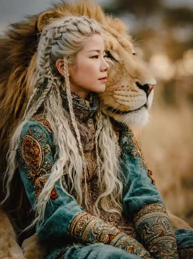 4k复古壁纸 - 女孩 - 户外 - 暖调「哲风壁纸」