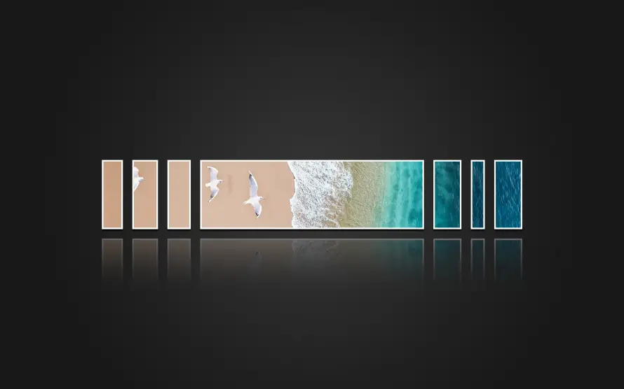 4k沙滩壁纸 - 海景 - 海浪 - 海鸥「哲风壁纸」