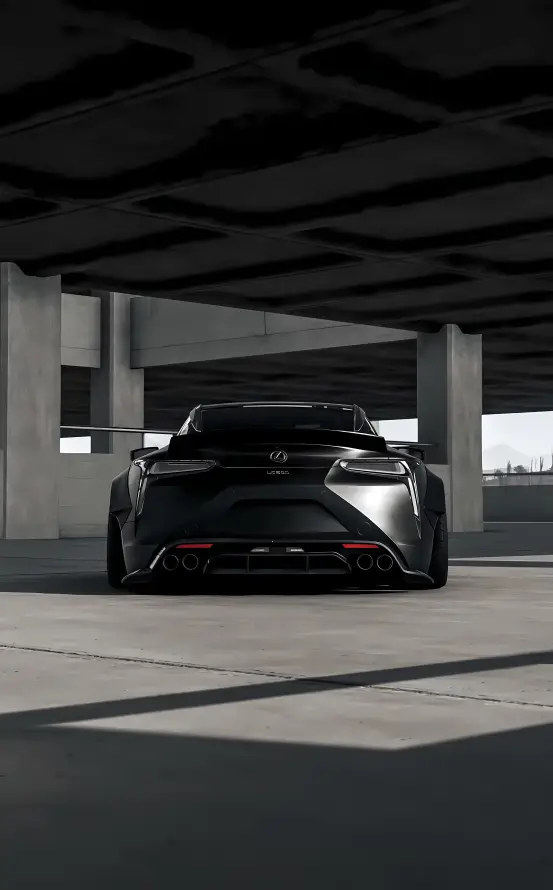 4k宽体壁纸 - 汽车 - 深色 - 跑车「哲风壁纸」