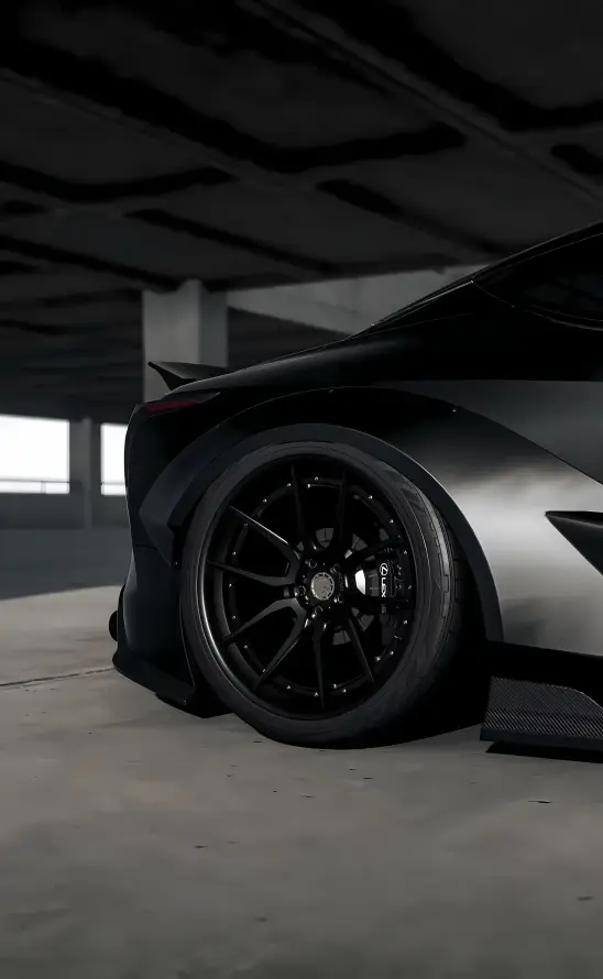 4k宽体壁纸 - 尾翼 - 汽车 - 跑车「哲风壁纸」