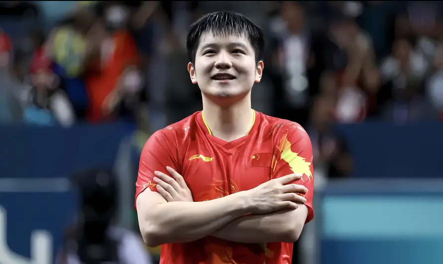 4k冠军壁纸 - 国乒 - 微笑 - 抱臂「哲风壁纸」