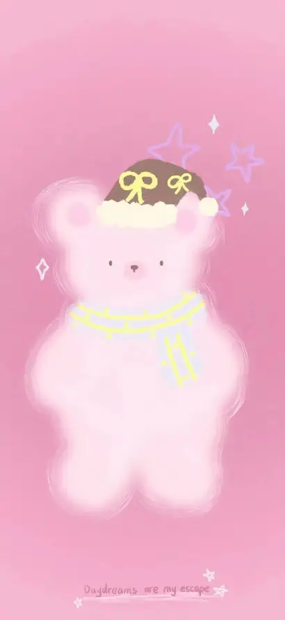 4k卡通壁纸 - 可爱 - 手绘 - 星星「哲风壁纸」