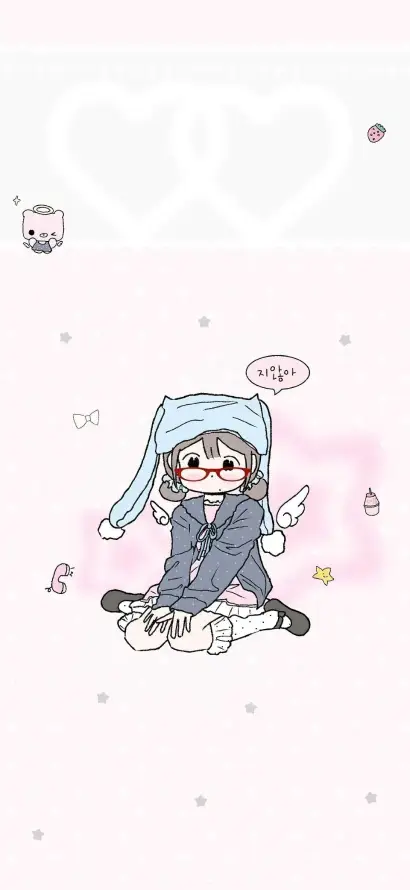 4kQ版壁纸 - 可爱 - 坐姿 - 天使「哲风壁纸」