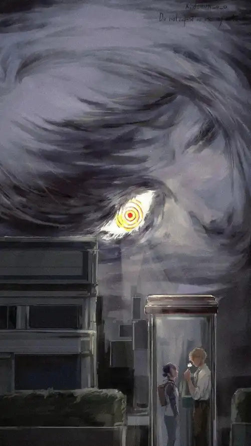 4k压抑壁纸 - 建筑 - 恶魔 - 电次「哲风壁纸」