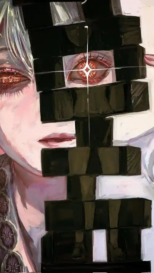 4k拼接壁纸 - 插画 - 暗黑 - 砖块「哲风壁纸」