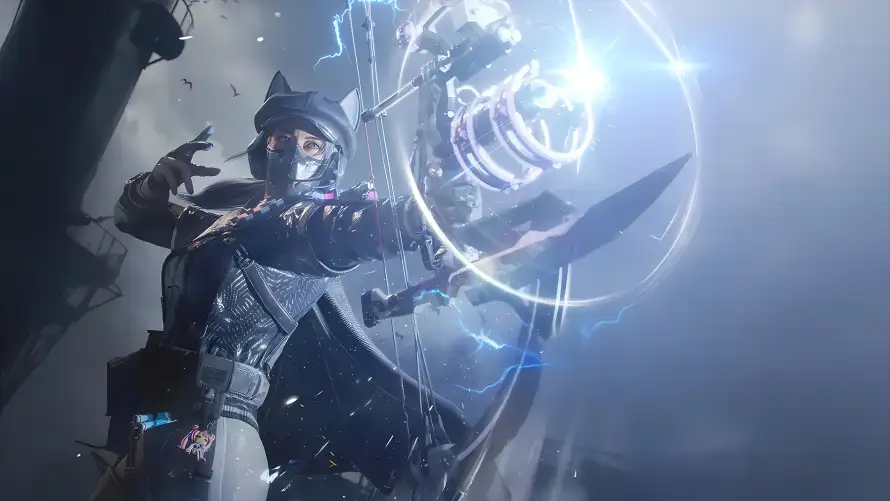 4k废墟壁纸 - 弓箭 - 闪电 - 露娜「哲风壁纸」