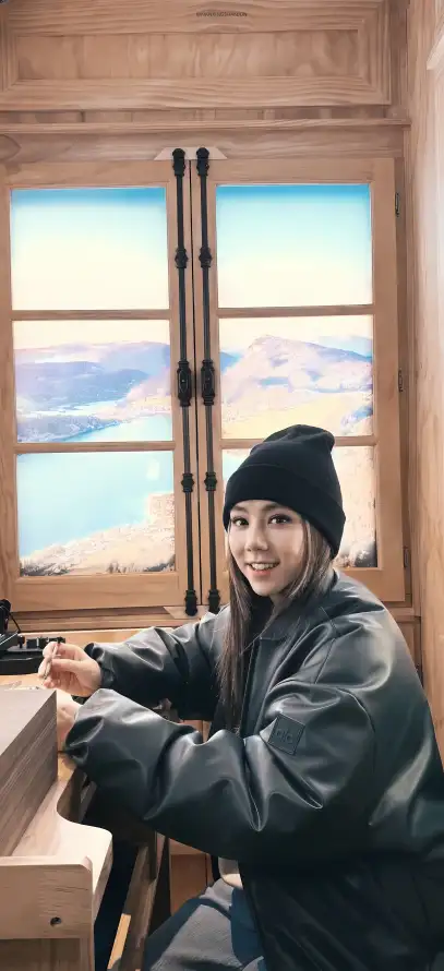 4k休闲壁纸 - 冬日 - 室内 - 皮衣「哲风壁纸」