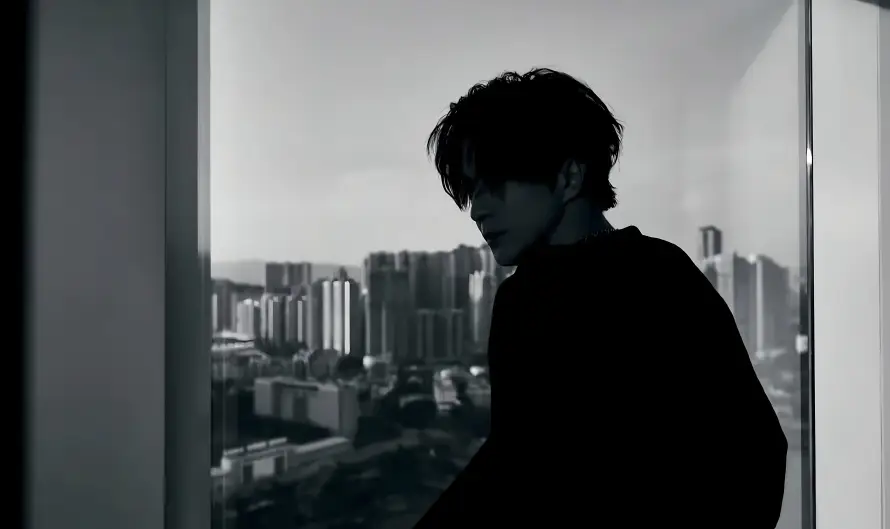 4k侧脸壁纸 - 剪影 - 城市 - 歌手「哲风壁纸」