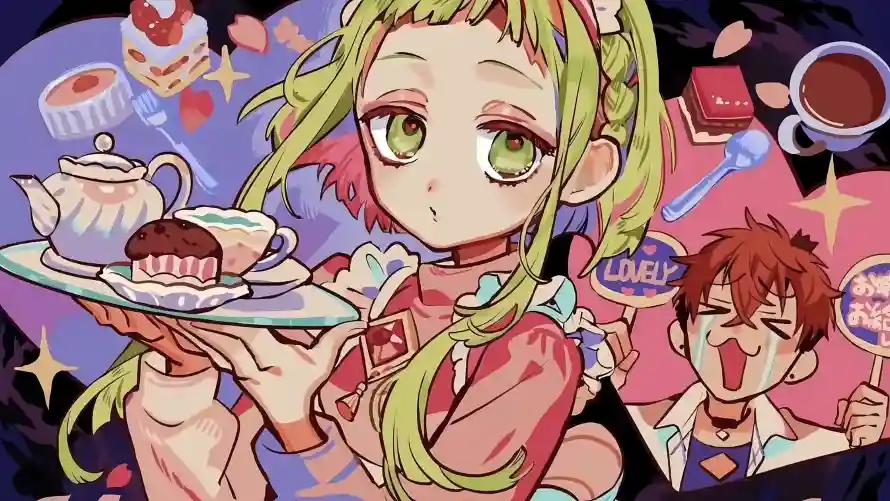 2k咖啡壁纸-下午茶和星光-八寻宁宁免费下载「哲风壁纸」