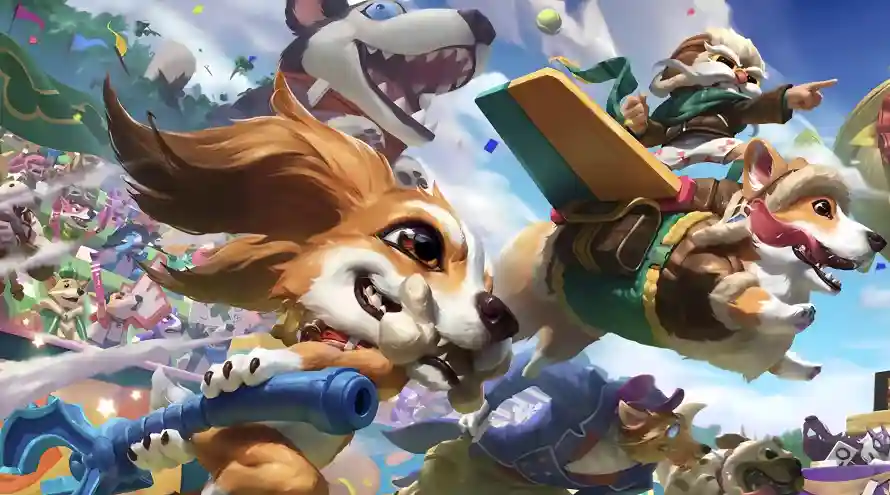 5k库奇壁纸-小人鱼和柯基-游戏角色壁纸推荐「哲风壁纸」