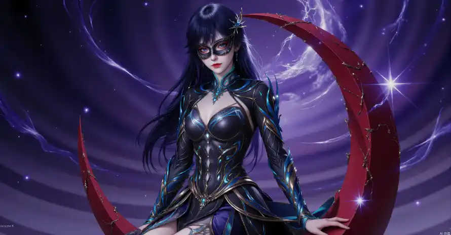 4k唐雅壁纸 - 国漫 - 女神 - 星空「哲风壁纸」