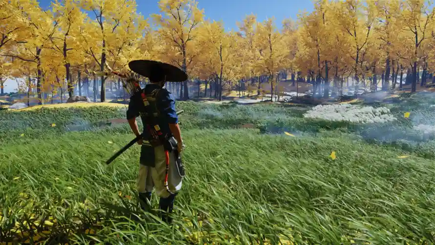 2k太刀壁纸-境井仁 - 斗笠-游戏场景免费下载「哲风壁纸」