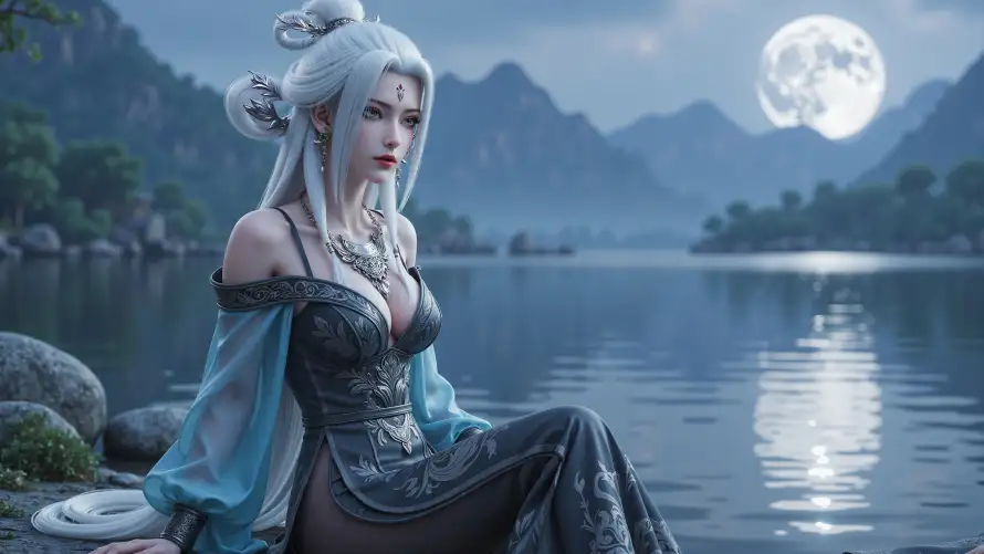 2k古装壁纸-九尾天狐和诛仙-免费下载「哲风壁纸」