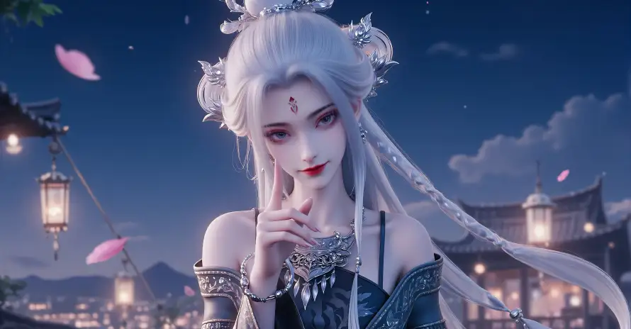 4k古风壁纸 - 国漫 - 夜景 - 小白「哲风壁纸」 4k古风壁纸 - 国漫 - 夜景 - 小白「哲风壁纸」