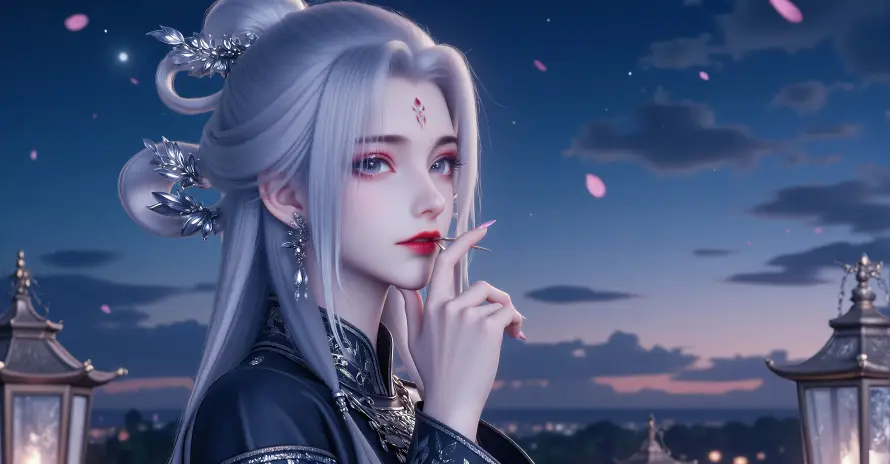 4k古建壁纸 - 古风 - 夜景 - 小白「哲风壁纸」 4k古建壁纸 - 古风 - 夜景 - 小白「哲风壁纸」