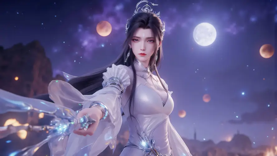 4k仙侠壁纸 - 古风 - 圆月 - 月夜「哲风壁纸」 4k仙侠壁纸 - 古风 - 圆月 - 月夜「哲风壁纸」