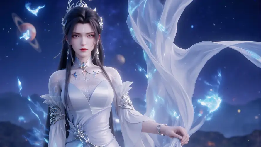 4k3D壁纸 - 仙侠 - 仙裙 - 古风「哲风壁纸」