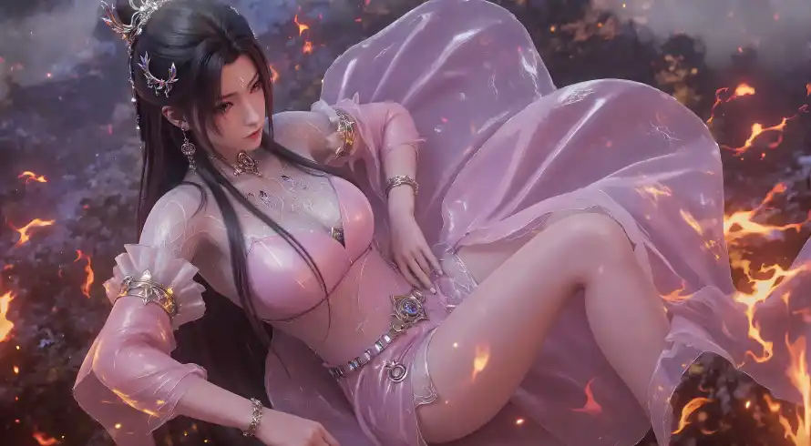 4k仙侠壁纸 - 古风 - 燃火 - 玄幻「哲风壁纸」