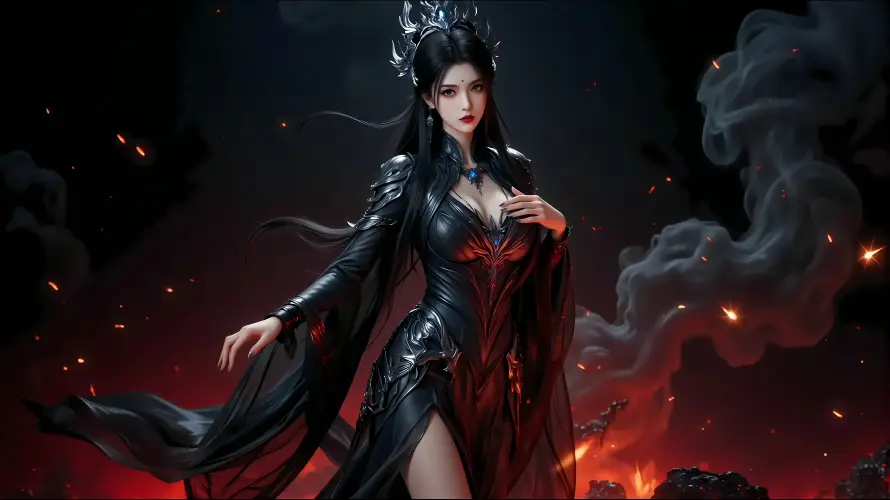 4k国风壁纸 - 星火 - 暗黑 - 玄幻「哲风壁纸」