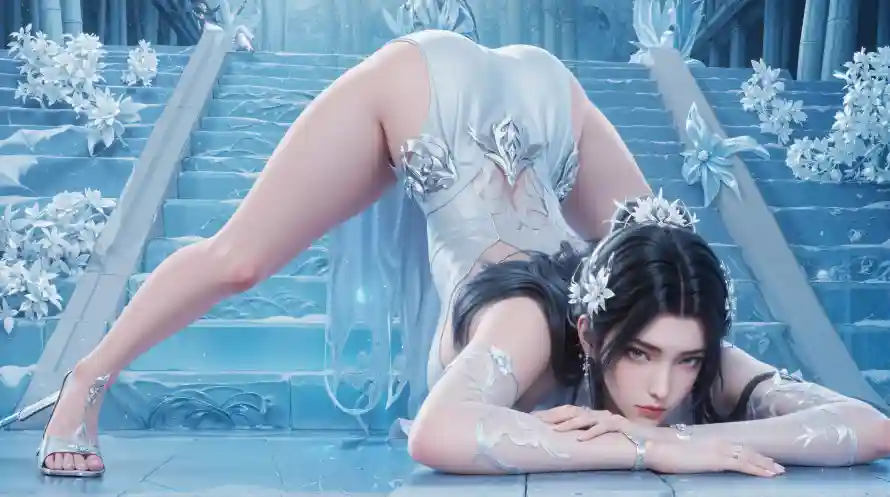 4k冰阶壁纸 - 冷艳 - 古风 - 国漫「哲风壁纸」