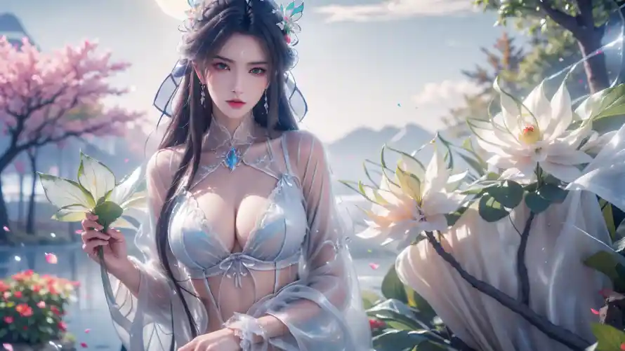 4k仙侠壁纸 - 山水 - 花树 - 诛仙「哲风壁纸」