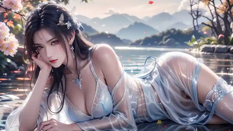 4k古装壁纸 - 湖水 - 湖畔 - 诛仙「哲风壁纸」