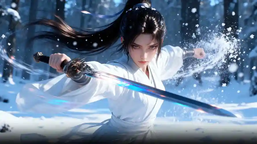 4k仙侠壁纸 - 佩剑 - 侠女 - 剑来「哲风壁纸」