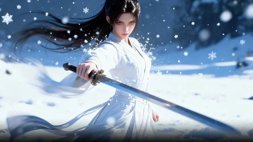 4k剑来壁纸 - 古风 - 国风 - 宁姚「哲风壁纸」