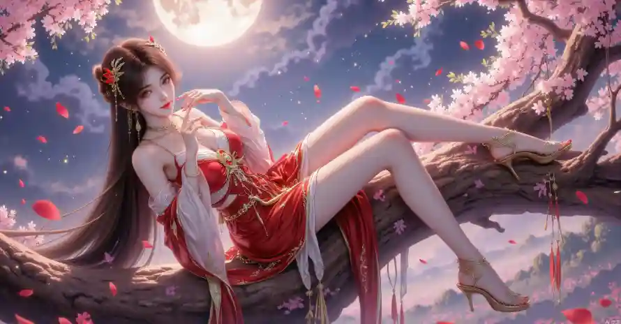 4k古装壁纸 - 古风 - 国风 - 圆月「哲风壁纸」 4k古装壁纸 - 古风 - 国风 - 圆月「哲风壁纸」