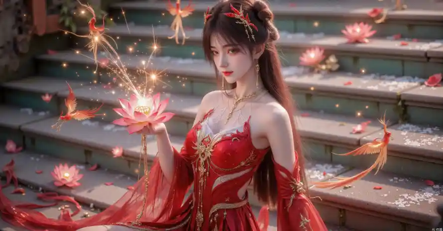 4k古风壁纸 - 国漫 - 灵鸟 - 红衣「哲风壁纸」 4k古风壁纸 - 国漫 - 灵鸟 - 红衣「哲风壁纸」