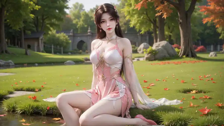 4k国漫壁纸 - 国风 - 女神 - 户外「哲风壁纸」