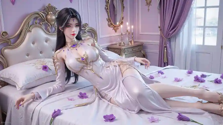 4k卧室壁纸 - 国漫 - 性感 - 欧式「哲风壁纸」