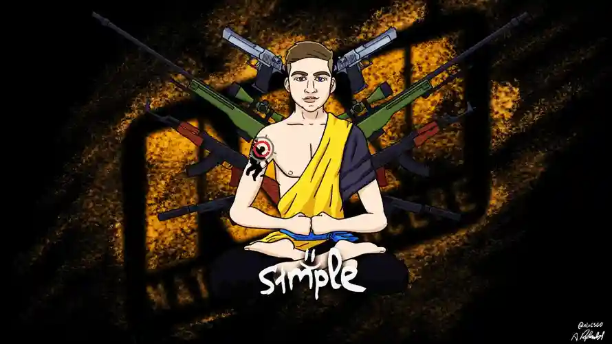 2k僧侣壁纸-狙击枪与创意-csgo壁纸分享「哲风壁纸」