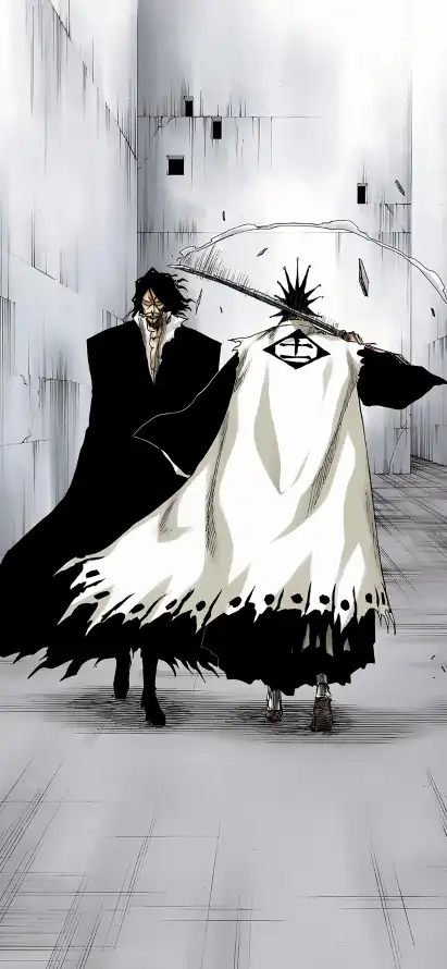 4k披风壁纸 - 长发 - 斩魄刀 - 友哈巴赫「哲风壁纸」