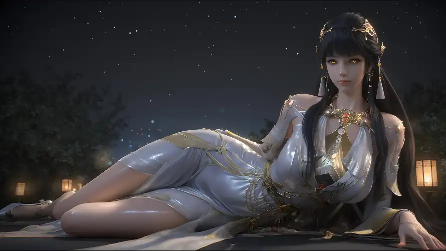 4k古风壁纸 - 国漫 - 夜晚 - 星空「哲风壁纸」