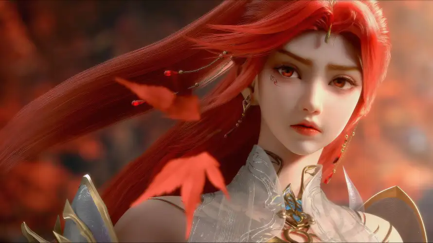 7k3D壁纸-火允儿 - 古风-百炼成神热门的壁纸「哲风壁纸」