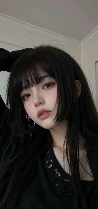 4k冷艳壁纸 - 室内 - 御姐 - 甜酷「哲风壁纸」