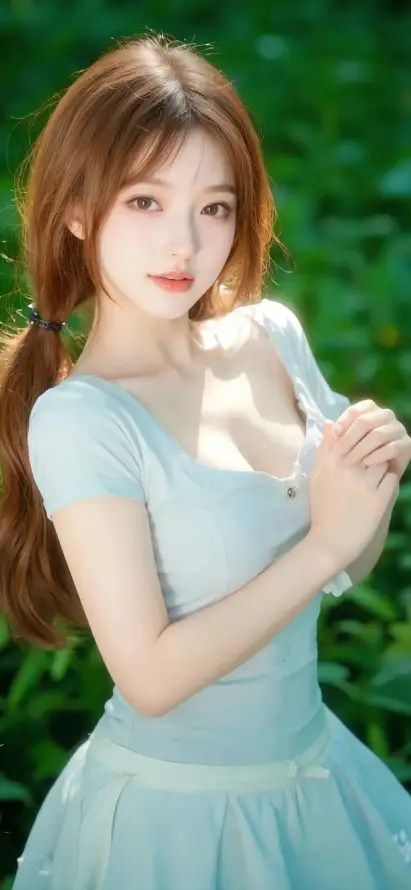 4k人像壁纸 - 户外 - 棕发 - 清新「哲风壁纸」