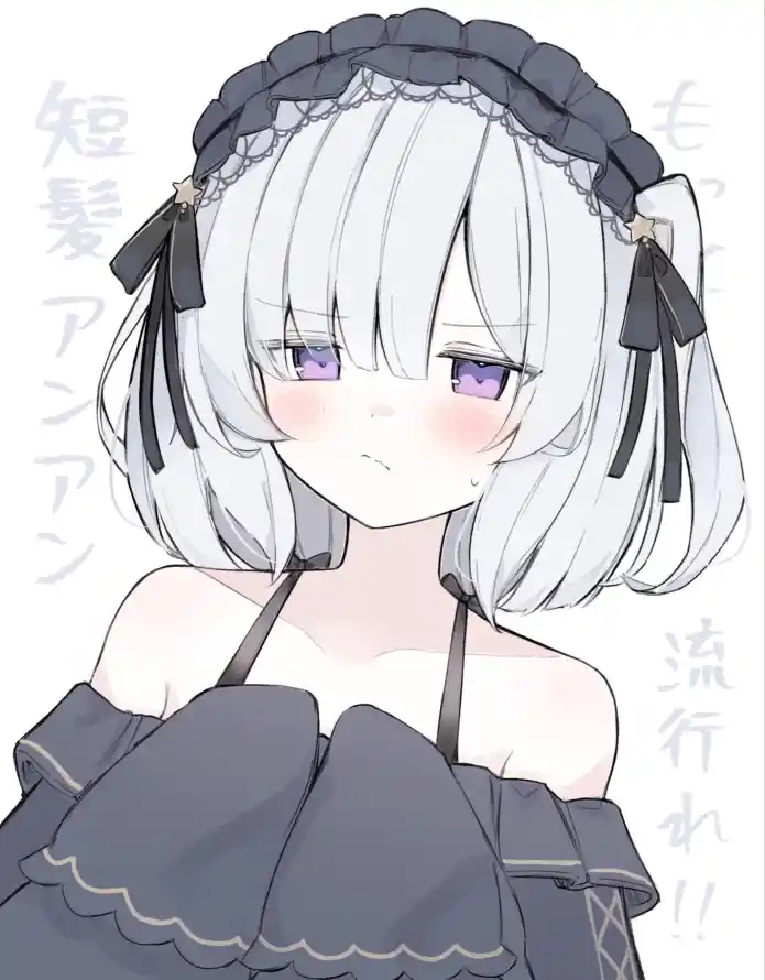 4k动漫壁纸 - 可爱 - 日系 - 紫瞳「哲风壁纸」