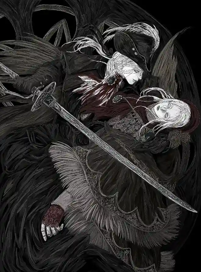 4k刺杀壁纸 - 猎人 - 血腥 - 长刀「哲风壁纸」