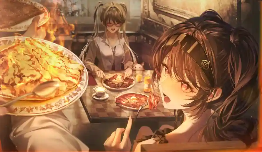 5k少女壁纸-二次元壁纸和黑发-壁纸分享「哲风壁纸」