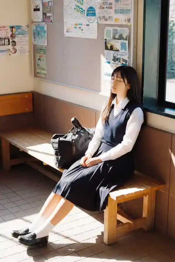 4k女孩壁纸 - 日系 - 校园 - 窗边「哲风壁纸」