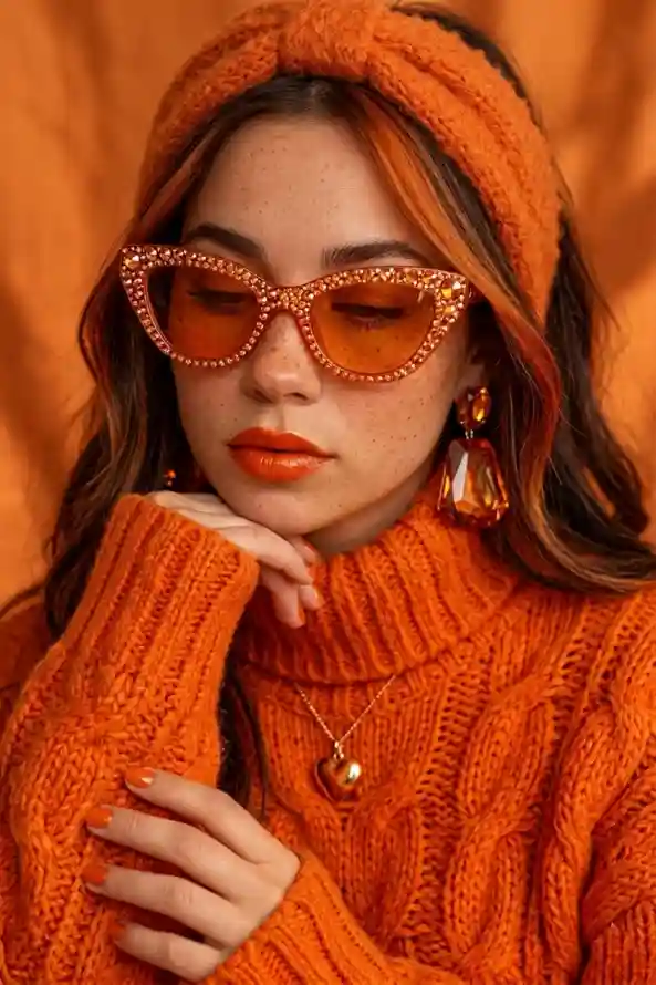 4k个性壁纸 - 墨镜 - 女性 - 时尚「哲风壁纸」