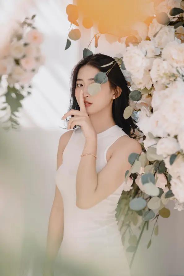 4k安静壁纸 - 清新 - 黑发 - 氛围感「哲风壁纸」