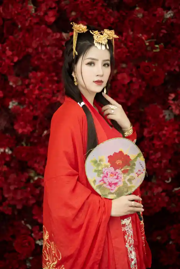 4k古装壁纸 - 古风 - 团扇 - 女子「哲风壁纸」