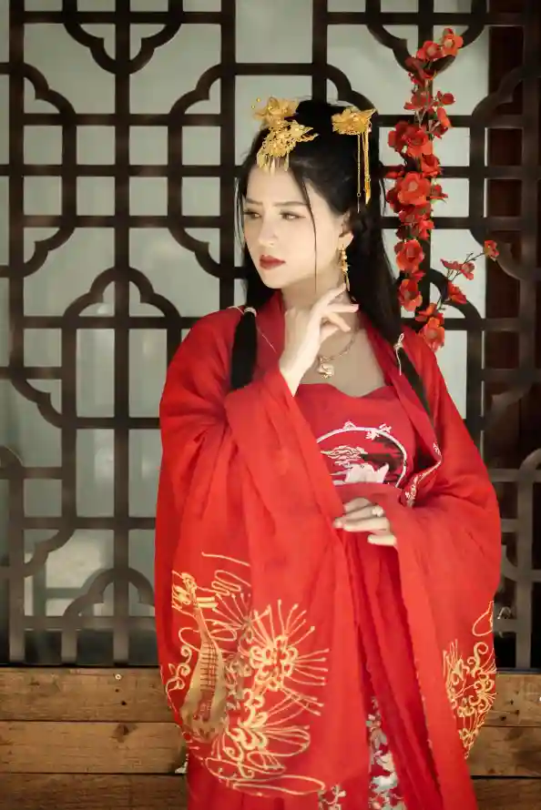 4k刺绣壁纸 - 古典 - 古风 - 汉服「哲风壁纸」