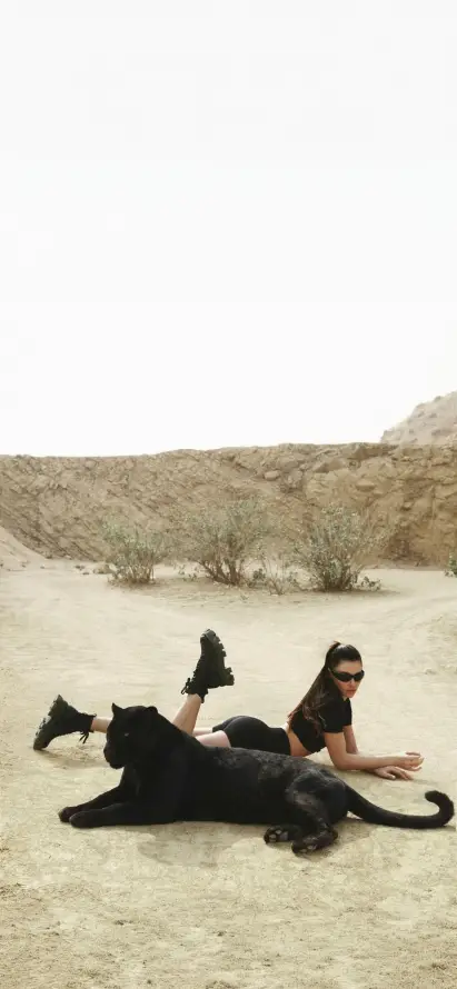 4k墨镜壁纸 - 户外 - 沙地 - 沙漠「哲风壁纸」