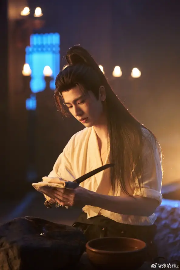 4k写真壁纸 - 古装 - 暖调 - 束发「哲风壁纸」